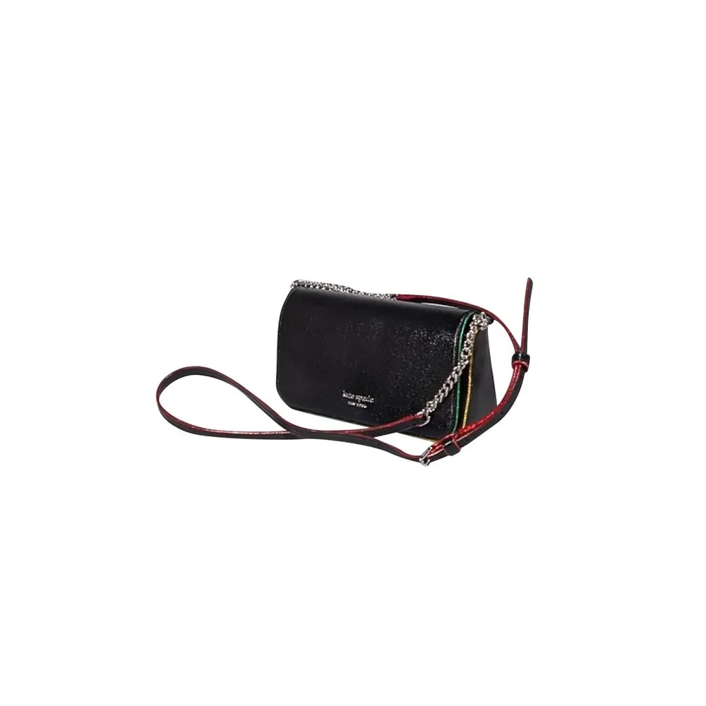 Kate Spade - Black Patent Saffiano Leather 